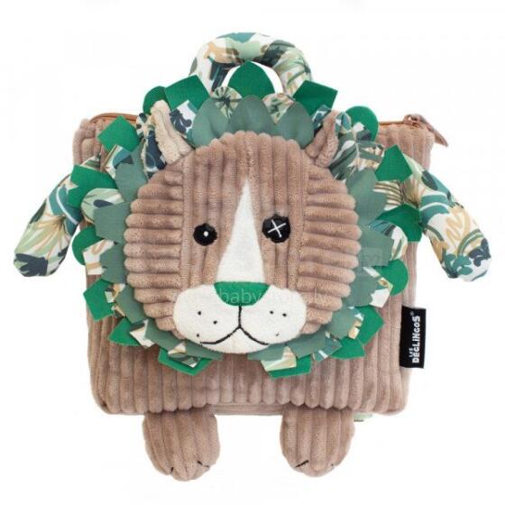 Corduroy Backpack - Jelekros - The Lion