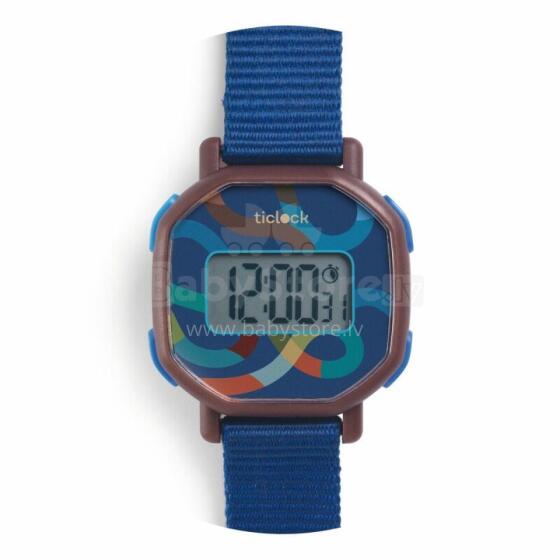 Digital watches - Blue volute