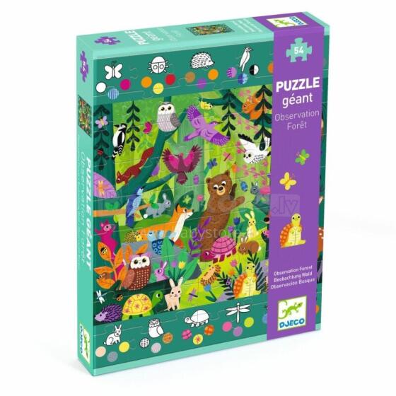 Giant puzzles - Observation forest - 54 pcs