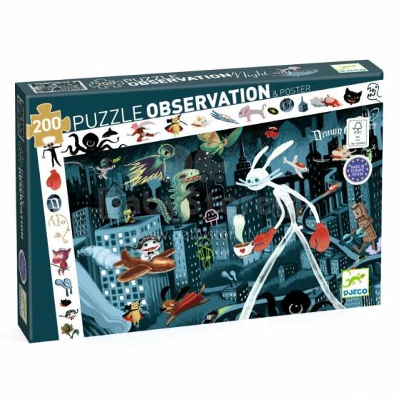 Observation puzzles - Night City - 200 pcs