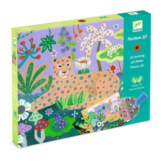 3D Painting - Tropical forest
