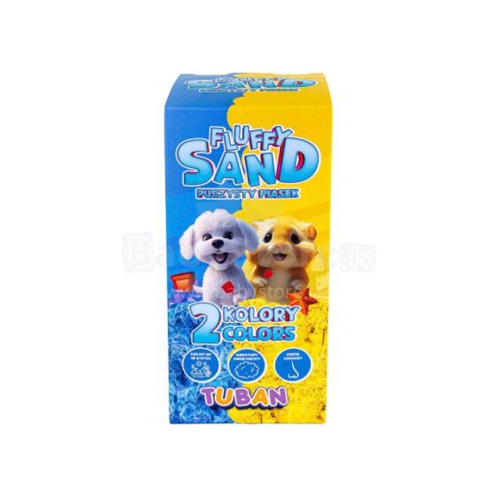 Fluffy sand - Set - Blue&Yellow - 2 x 70 g