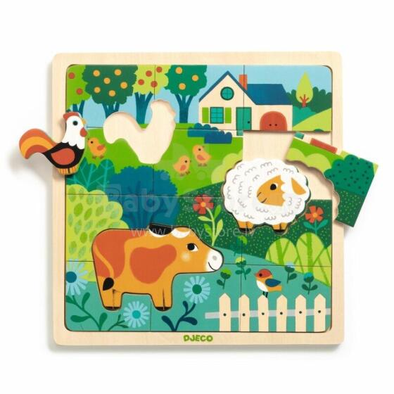 Wooden puzzle - Puzzlo farm