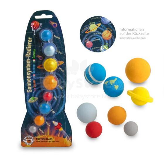 Space Adventure - Eraser Set - Solar System (8 pcs)