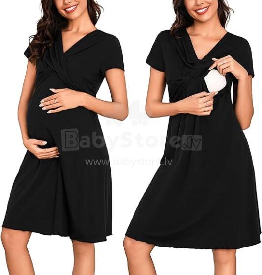 Nightdress Black Art.23052 Naktskrekls