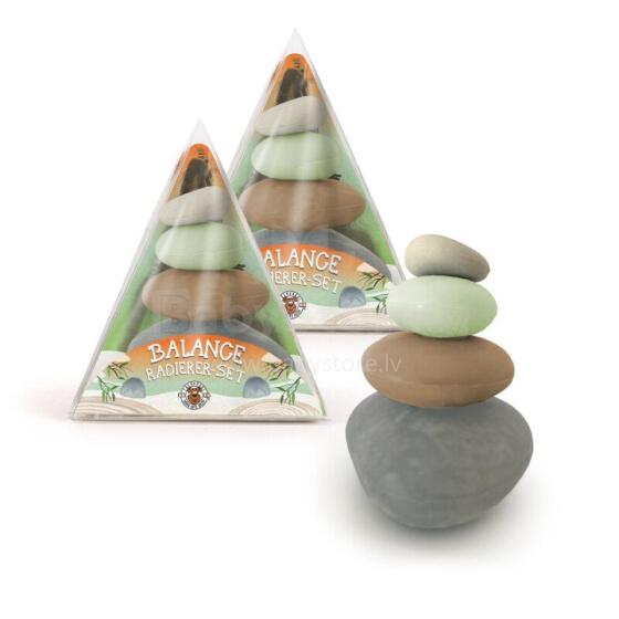 Lucky Cat - Eraser - Balance, set of 4