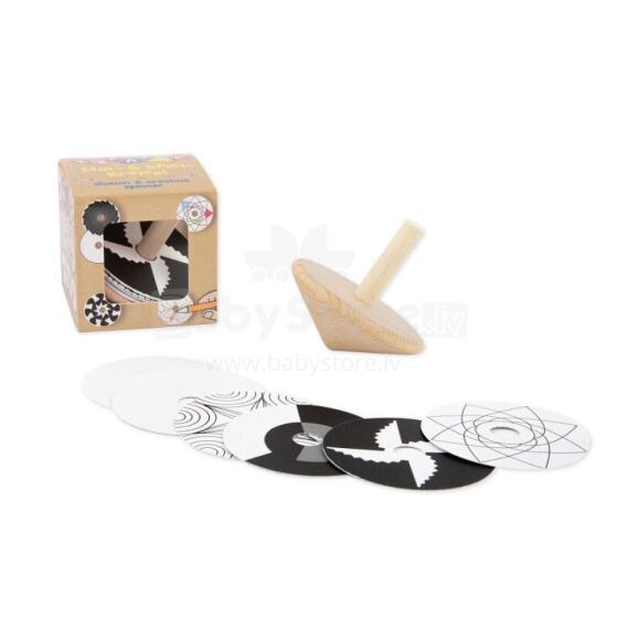 Spinning top TWISTIES — creative fun and colouring, 7 pieces