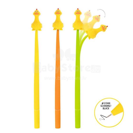 Tommy&Frida - Rollerball pen - Duck (0.5 mm) (1 pc., 3 designs)
