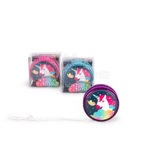 Dreamland - Glitter yoyo with light (1 pc., 3 designs)