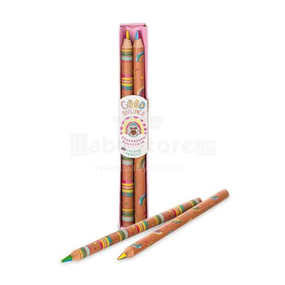 Good Feelings - - Rainbow Crayons 2pcs Gift Set