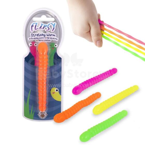 Stretchy worm (1 pc., 4 designs)