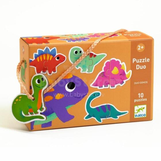 Puzzle Duo - Dinos (20 pcs)