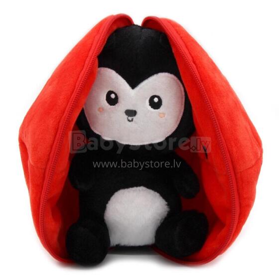 Plush toy - Flipetz - Ladybug / Tomato