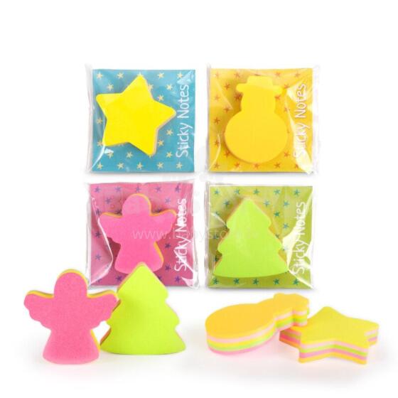 Magic Moments - Sticky notes mini pads - 100 sheets (1 set, 4 designs)