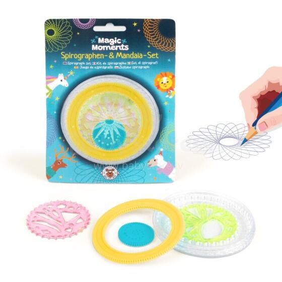 Magic Moments - Spirograph & Mandala set (6 pcs.)