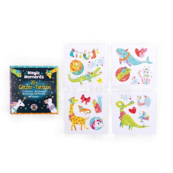 Magic Moments - Glitter tattoos (20 pcs.)