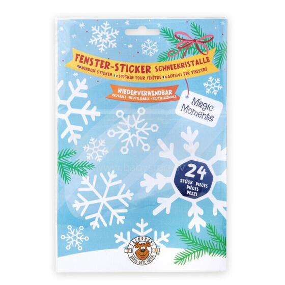 Magic Moments - Window Stickers - Snowflakes (24 pcs)