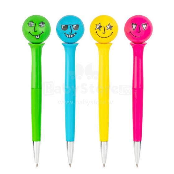 Chill & Smile - Crazy spinning ballpen, 4 assorted
