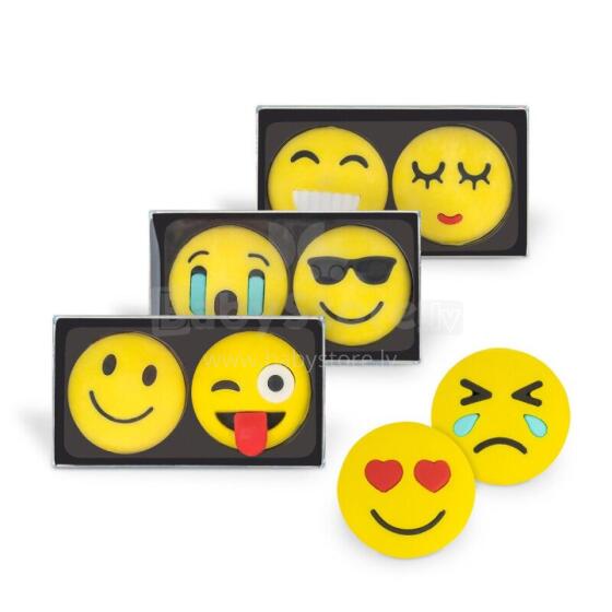 Chill & Smile - Eraser Crazy Faces set of 2, 4 assorted