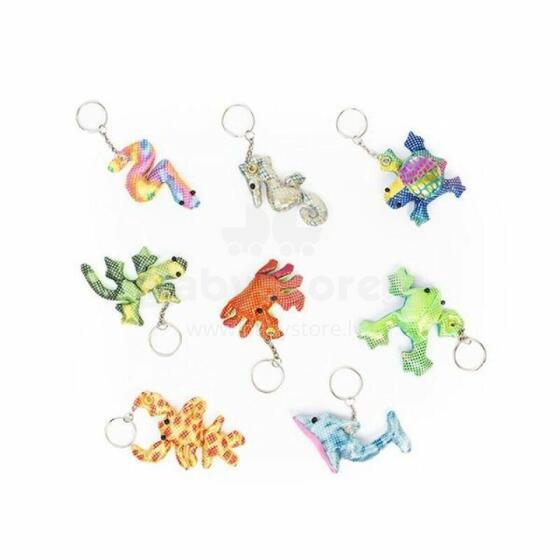 Key ring, sand creatures, several to choose from