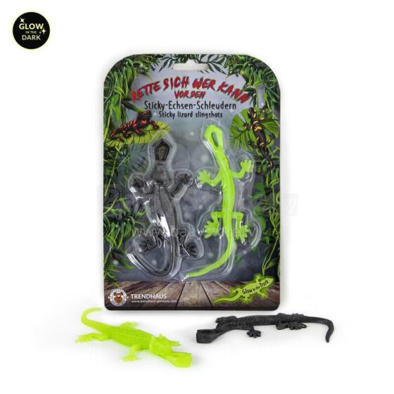 Sticky Lizard Slingshot (set of 2)