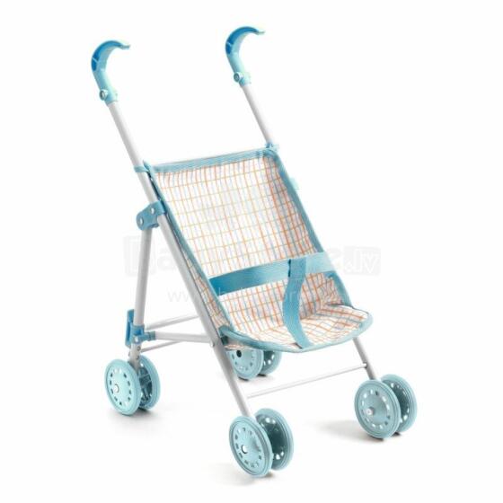 Dolls - Pomea - Stroller - Blue - 44 cm