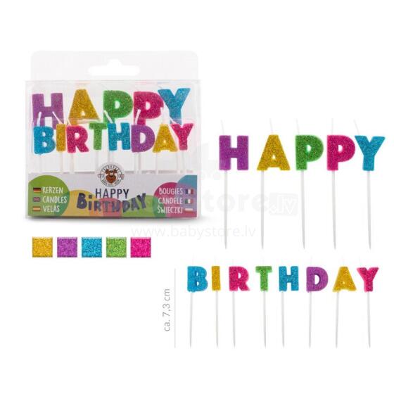 Birthday Fun - Mini Lettering Candles 13-piece