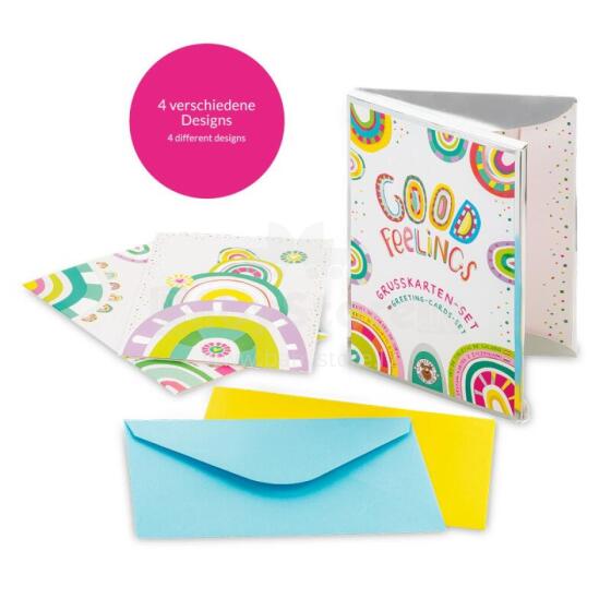 Good Feelings - - Greeting Cards Set of 8