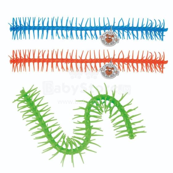 Stretchy millipede 50 cm, 3 assorted