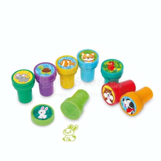 Pets love animals stamps self-inking, 8 assorted