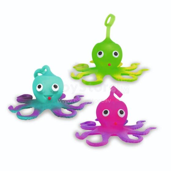 Sandy Oktopus - Squeezy finger octopus, 3 assorted
