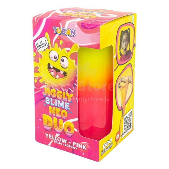 Jiggly Slime - Neo Duo - Yellow-Pink (430 g)