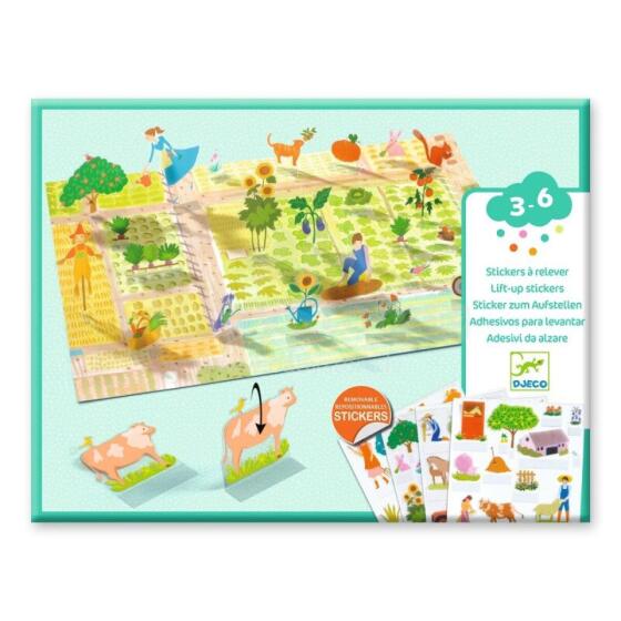 Lift-up stickers - Farm