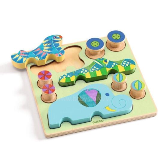 Wooden puzzles - Puzz & Roll - Bariolo