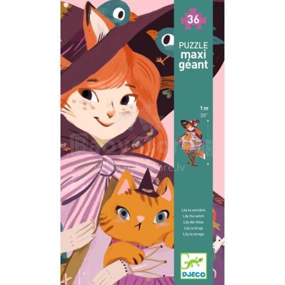 Giant puzzles - Lily the witch - 36 pcs