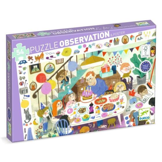 Observation puzzles - Birthday Party - 54 pcs