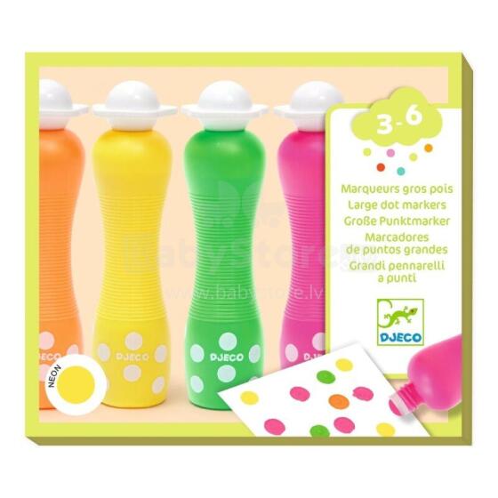 Colours - Large dot markers - Neon