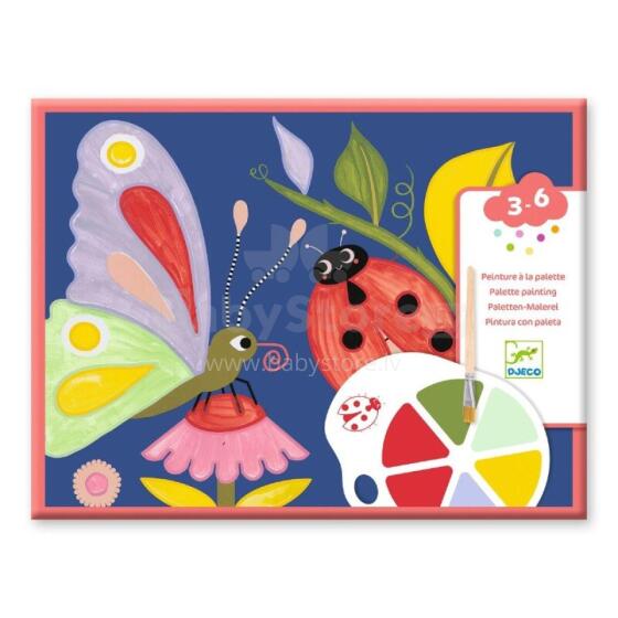 Palette painting - Creepy crawlies