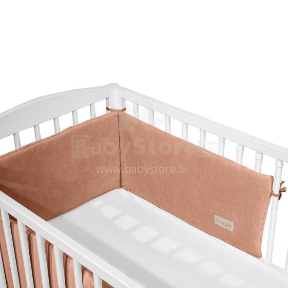 ALBERO MIO Crib protector Cotton color CC5 caramel