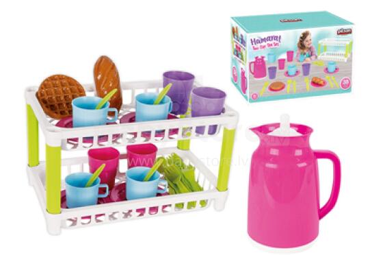 ARTICLE 033360 Set of dishes with a drainer