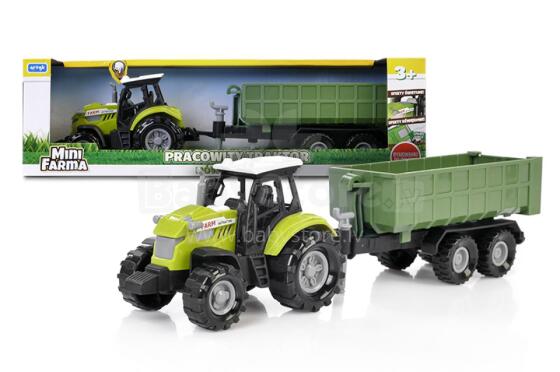 ARTICLE 132933 Mini Farm Tractor with trailer