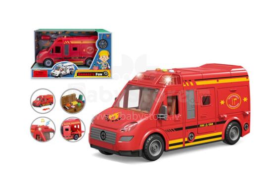ARTICLE 163531 Fire brigade turning car