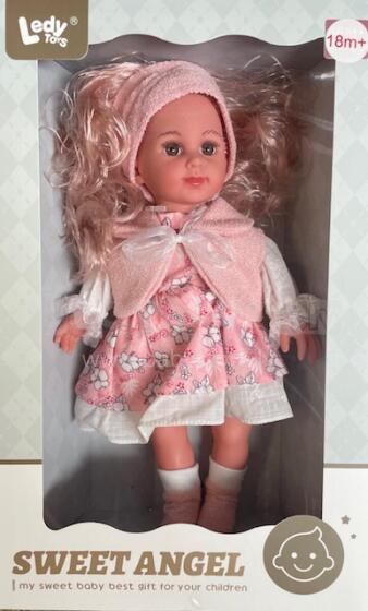 ARTICLE 169182 Doll in a pink dress 38 cm