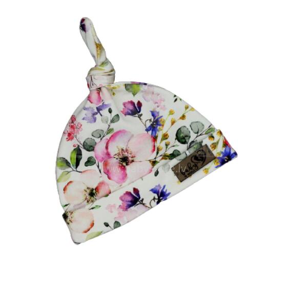 BABY 01171 Smurfette baby hat Apple Blossom 3-6m