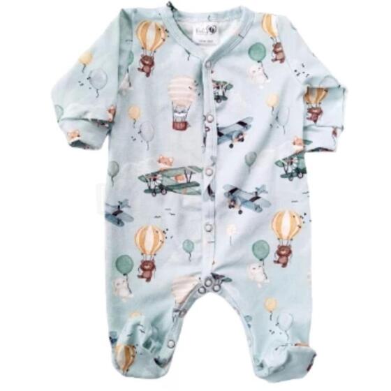 BABY 01592 Baby romper long sleeve Airplanes 56/62*