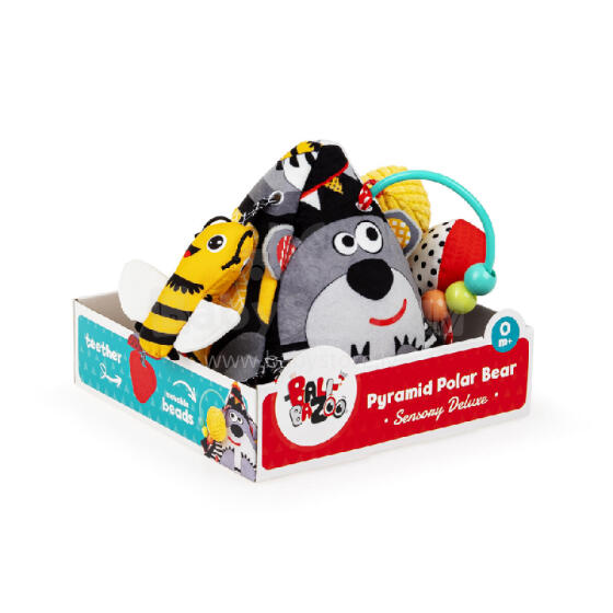 BALIBAZOO BB 82386 Polar Bear Pyramid Deluxe