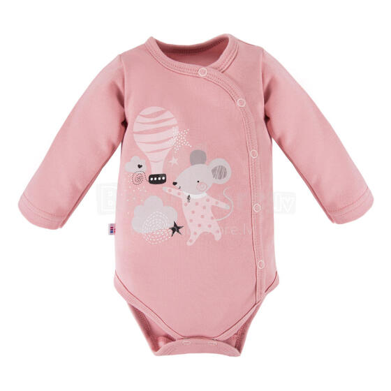 EWA 728890 MELLOW Bodysuit long unbuttoned pink 50