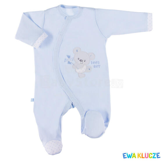 EWA 852519 NEWBORN Blue romper 62