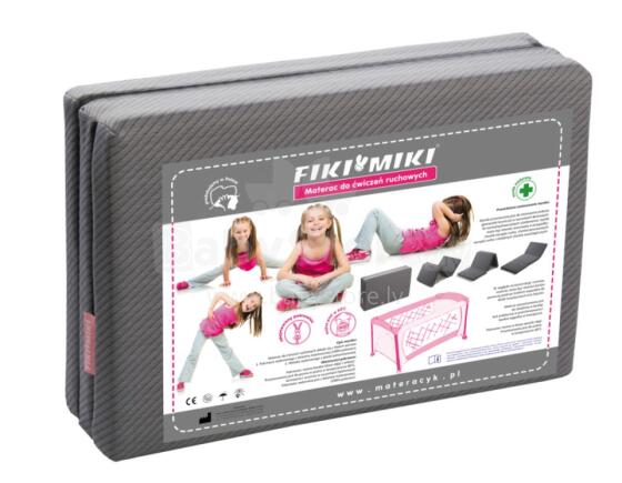 FIKI MIKI Mattress for exercise, gray MRR1