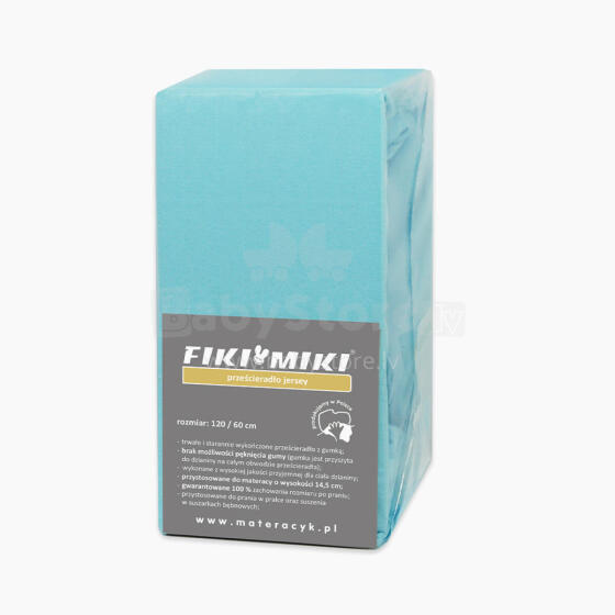 FIKI MIKI Jersey Sheet 140x70 Mint